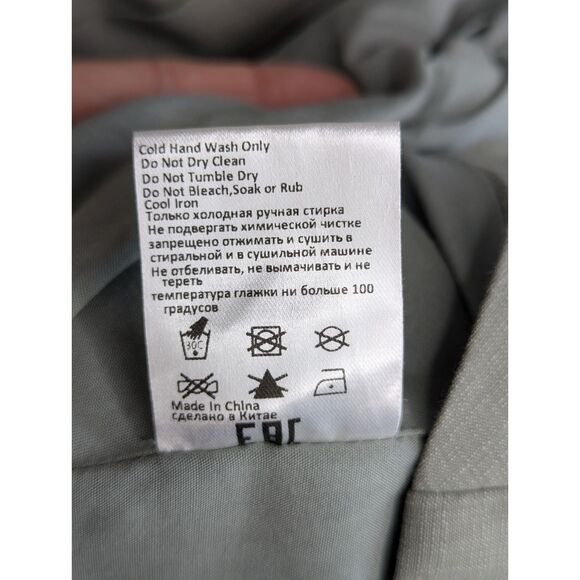 NWOT Revolve Atoir Perfect Places Asymmetrical Mini Dress Green Size 6 - Picture 12 of 12